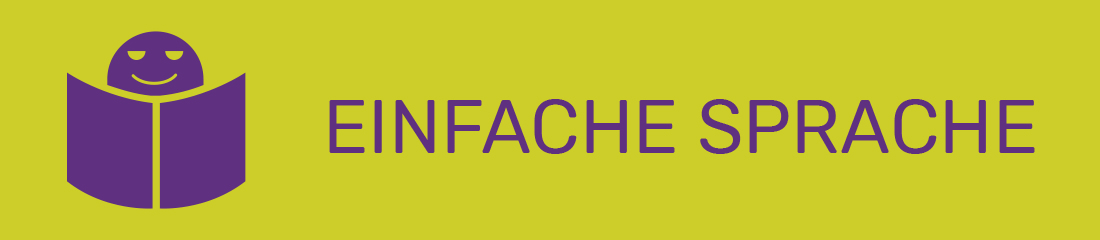 Button für einfache Sprache